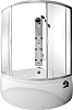 Акриловая ванна Aquanet Vitoria 130x130 с каркасом