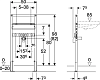 Система инсталляции для раковин Geberit Duofix 111.490.00.1