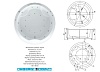 Акриловая ванна Aquatek Аура 180x180 с каркасом, фронтальным экраном, сливом-переливом