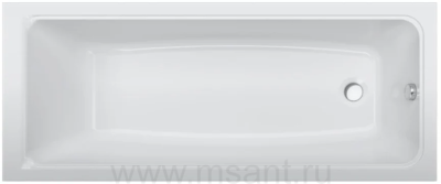 Акриловая ванна AM.PM Gem160x70 W90A-160-070W-A