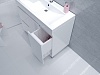 Мебель для ванной 1MarKa Cube 100Н с бельевой корзиной