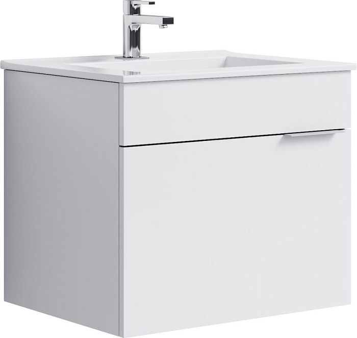 Тумба Aqwella Brig 60 подвесная, белая