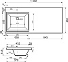Мебель для ванной Aquanet Токио 68 1 ящик