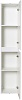 Шкаф-пенал BelBagno Albano 32 R bianco lucido