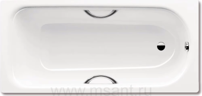 Стальная ванна Kaldewei Advantage Saniform Plus Star 336 170x75 с покрытием Easy-Clean