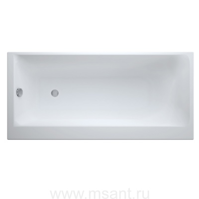 Ванна прямоугольная Cersanit SMART 170x80 правая