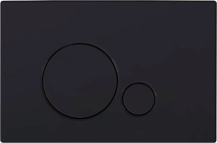 Кнопка смыва BelBagno Sfera BB017-SR-NERO.M черный матовый