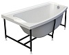Акриловая ванна Radomir Орегона 170x100 L, с опорной рамой