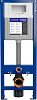 Система инсталляции для унитазов Cersanit Aqua Smart M 40 + кнопка смыва Cersanit Pilot P-BU-PIL/Whg/Gl белая