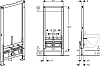 Система инсталляции для биде Geberit Duofix 111.520.00.1 + 156.050.00.1 + 111.815.00.1