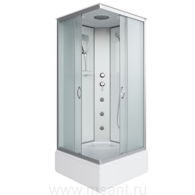 Душевая кабина Niagara Classic NG-1108-14G (90х90х215) средний поддон(26см),стекло матовое