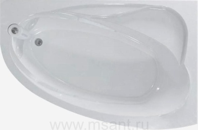 Ванна акриловая Sole (Mirsant) Pandora 165x110 правая