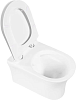 Унитаз подвесной BelBagno Ancona BB1224CHR-SM безободковый, с сиденьем с микролифтом
