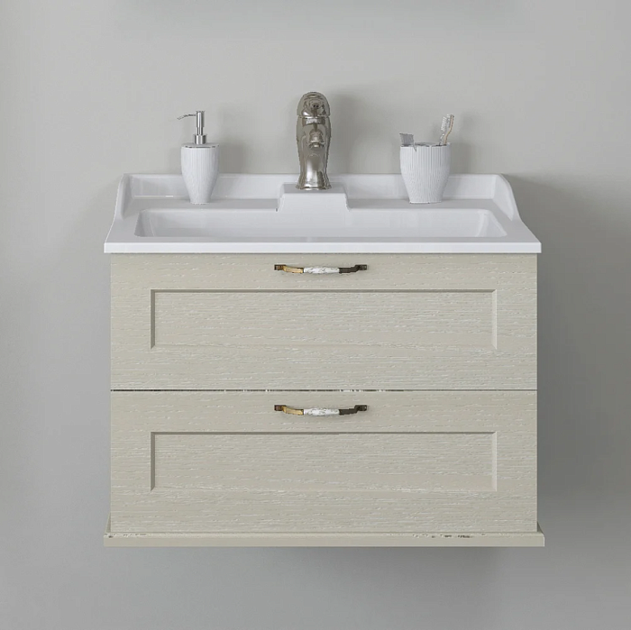 Тумба AQUATON Леон 65 дуб бежевый, подвесная