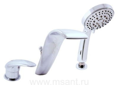 Смеситель Rav Slezak Dunaj D461.5S на борт ванны
