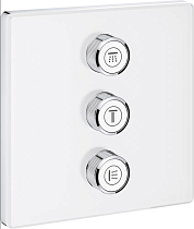 Переключатель потоков Grohe Grohtherm SmartControl 29158LS0 на три потребителя, moon white