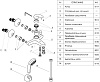 Кнопка смыва Tece Loop Urinal 9242601 пергамон