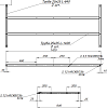 Каркас для ванны Aquanet Extra 150x70 разборный