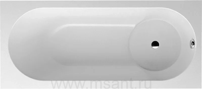 Акриловая ванна Villeroy & Boch Libra UBQ170LIB2V-01 170x75, alpin