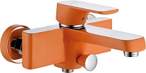 Смеситель D&K Berlin Kunste DA1433213 для ванны с душем, оранжевый