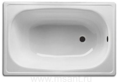 Стальная ванна 1050х700 без сиденья BLB
