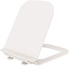 Комплект Berges NOVUM525, кнопка S5 Soft Touch черная унитаз Floe Rimless, сидение Floe Slim SO