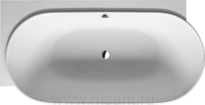 Ванна из искусственного камня Duravit Luv 185x95 L