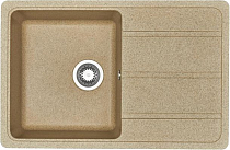 Мойка кухонная AQUATON Аманда песочная