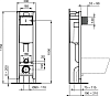 Система инсталляции для унитазов Ideal Standard Prosys Eco Frame M E233267