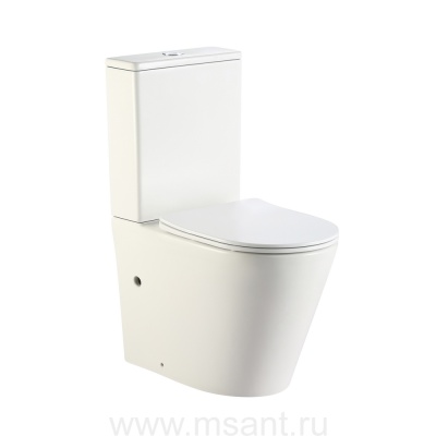 Унитаз напольный Triton-Pro Corso CO-3906, сиденье, фурнитура