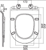 Крышка-сиденье BelBagno Ancona BB2011SC с микролифтом