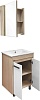 Тумба Comforty Тулуза Д 60, напольная, сосна лоредо с раковиной 