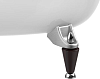 Чугунная ванна Roca Carmen anti-slip 234250004 160х80см + ножки, темно-синяя