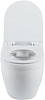 Унитаз подвесной Aquanet Rimless Glide-W CL-11042 Крышка-сиденье SoftClose Aquanet Slimseat