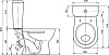 Унитаз-компакт Santeri Орион Комфорт 1P4038S0000BF белый