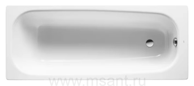Чугунная ванна Roca Continental 212904001 140x70см (без противоскользящего покрытия)