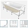 Монтажный комплект Santek к ванне Ламма 170х80 1WH501764