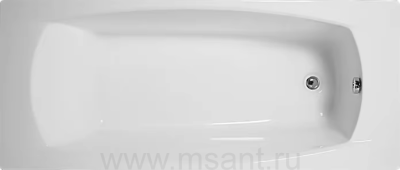 Акриловая ванна Marka One (1MarKa) Pragmatika 193-170х80 c возможностью обрезки нужного размера