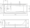 Акриловая ванна AM.PM Gem 170x75 W90A-170-075W-A