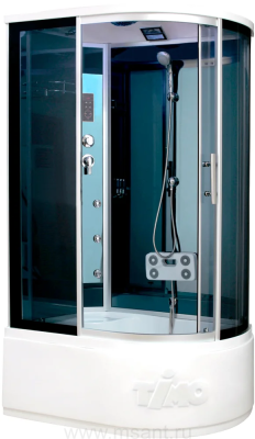 Душевая кабина Timo Standart T-1110 L с высоким поддоном, с сиденьем