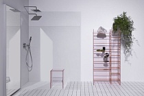 3.8933.0.093.000.1 табурет KARTELL (пудровый розовый)