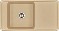 Мойка кухонная AQUATON Беллис 97 латте
