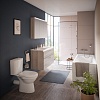 Унитаз-компакт Norm Fit 9844B099-7200 сиденье термопласт с микролифтом