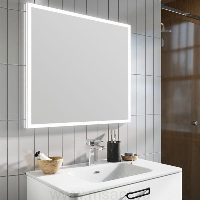 Зеркало IDDIS Brick 60 c термообогревом и подсветкой