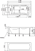 Акриловая ванна Marka One (1MarKa) Dipsa 170x75