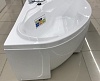 Акриловая ванна Акватек Вега 170х105R, с каркасом, сливом-переливом, без фронтального экрана