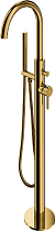Смеситель Omnires Y Y1233GL С ВНУТРЕННЕЙ ЧАСТЬЮ напольный, для ванны с душем, золото
