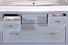 Мебель для ванной ASB-Woodline Модерн 105 рошфор, белая патина
