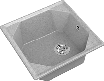 Мойка кухонная GranFest Unique U-500 серая
