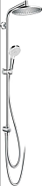 Душевая стойка Hansgrohe Crometta S 240 1jet Showerpipe Rеno 27270000